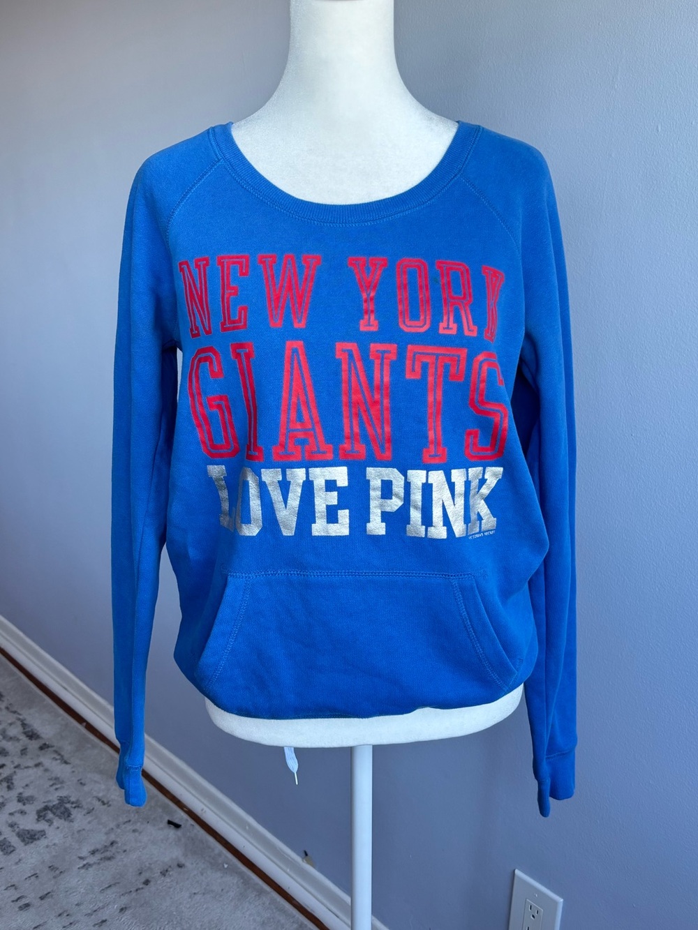 Y2K Vintage Victoria's Secret PINK New York Giants Crewneck